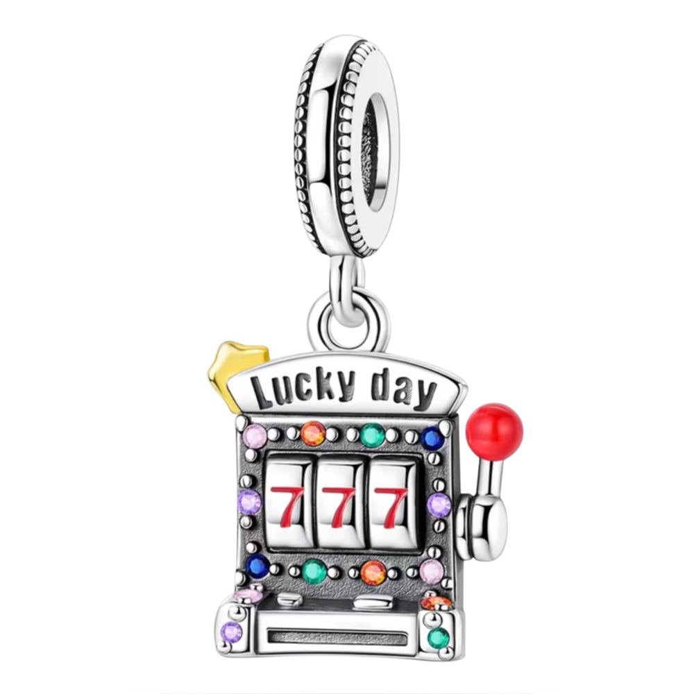 Lucky Day 777 Slot Charm Pandora Style